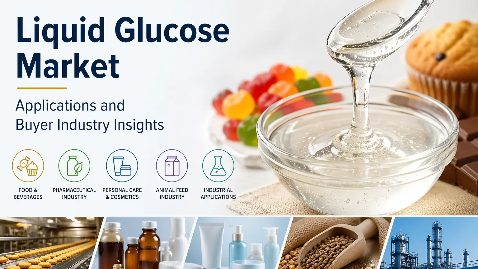 Mercado de glucosa líquida: aplicaciones e información sobre la industria compradora