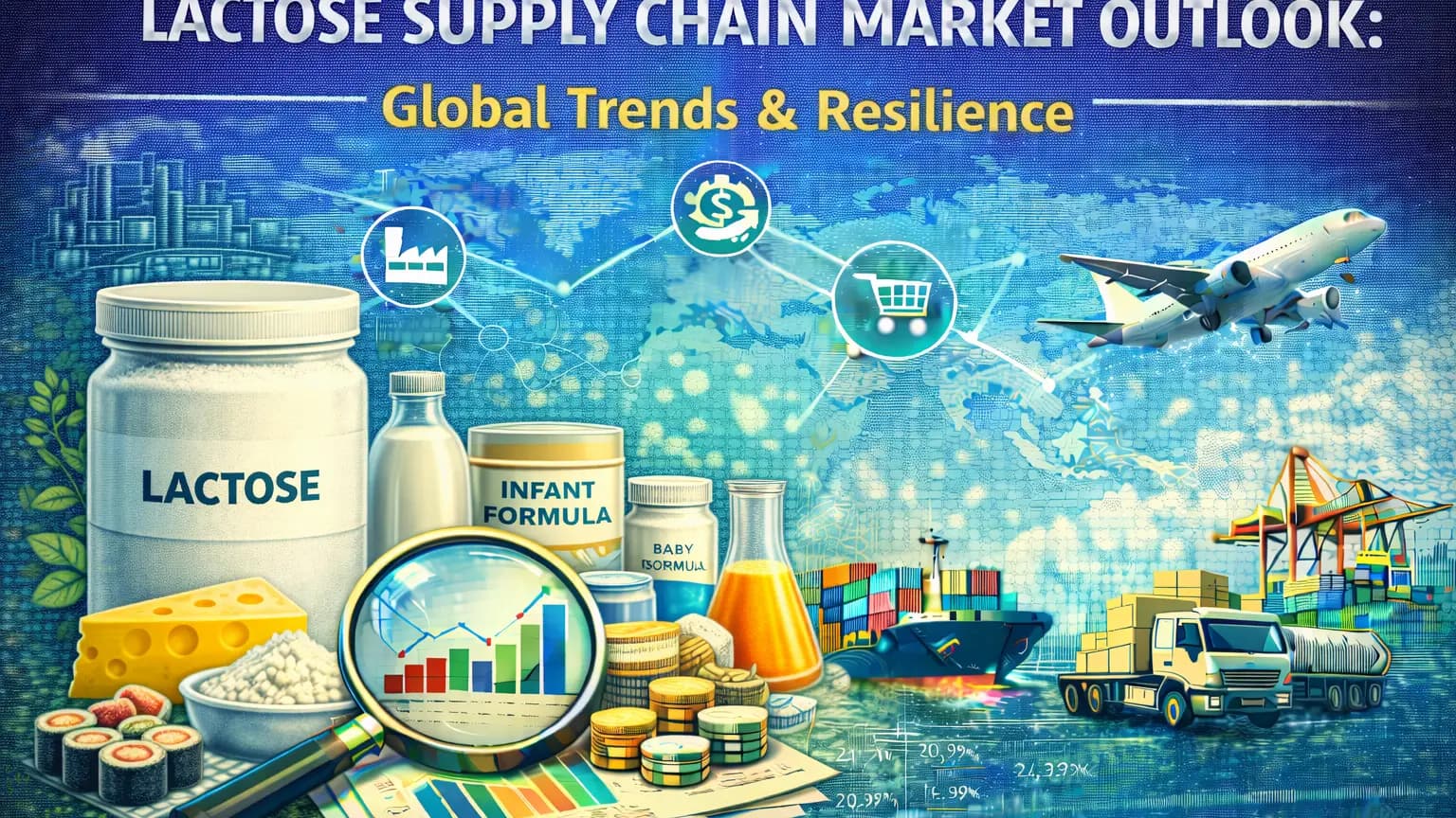 Perspectivas del mercado de la cadena de suministro de lactosa Tendencias mundiales y resiliencia para 2026