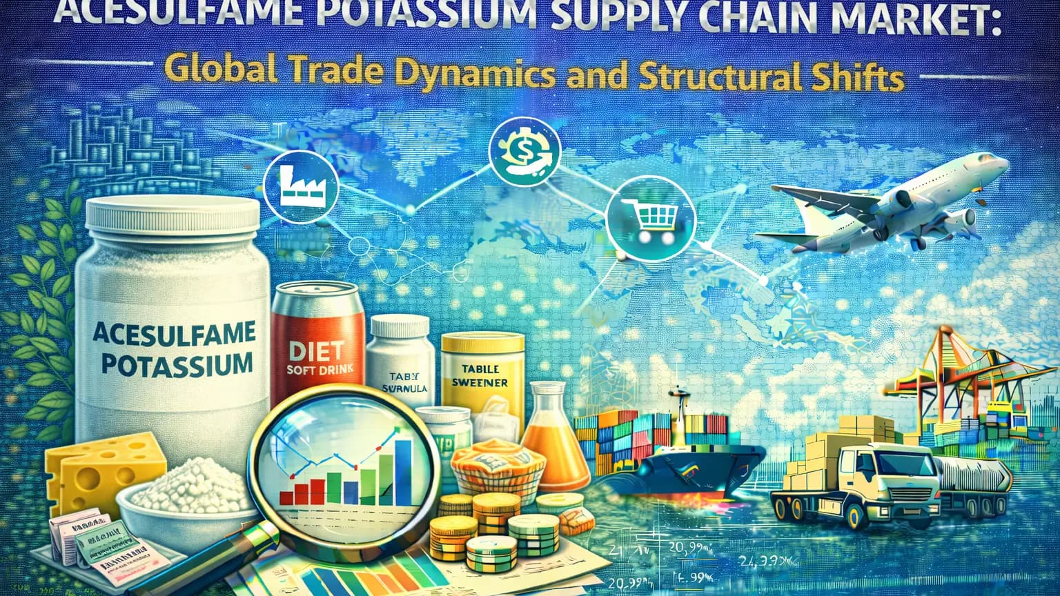 Mercado de acesulfamo potásico: dinámica del comercio mundial y cambios estructurales