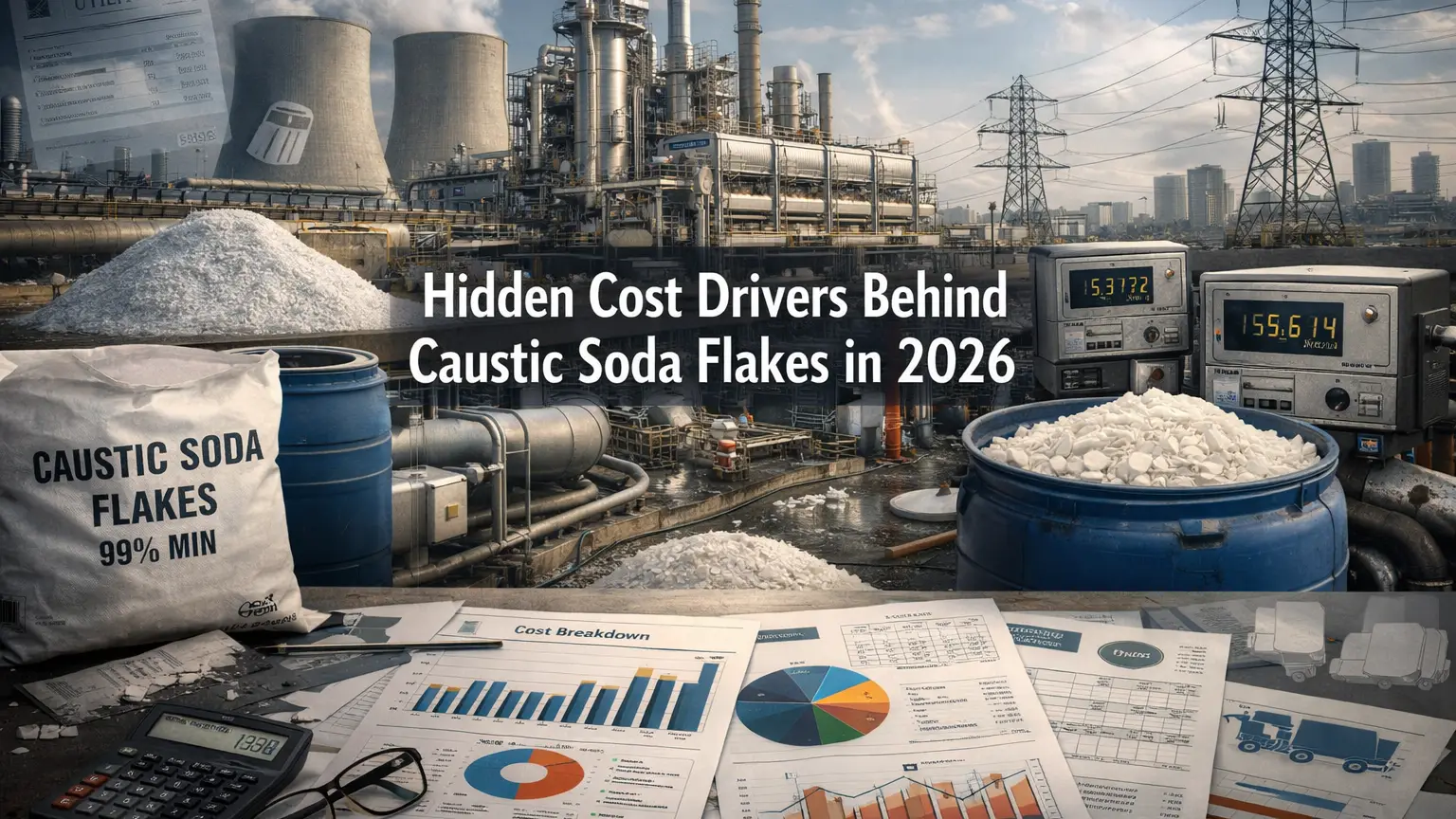 Los factores de costos ocultos detrás de las escamas de soda cáustica en 2026