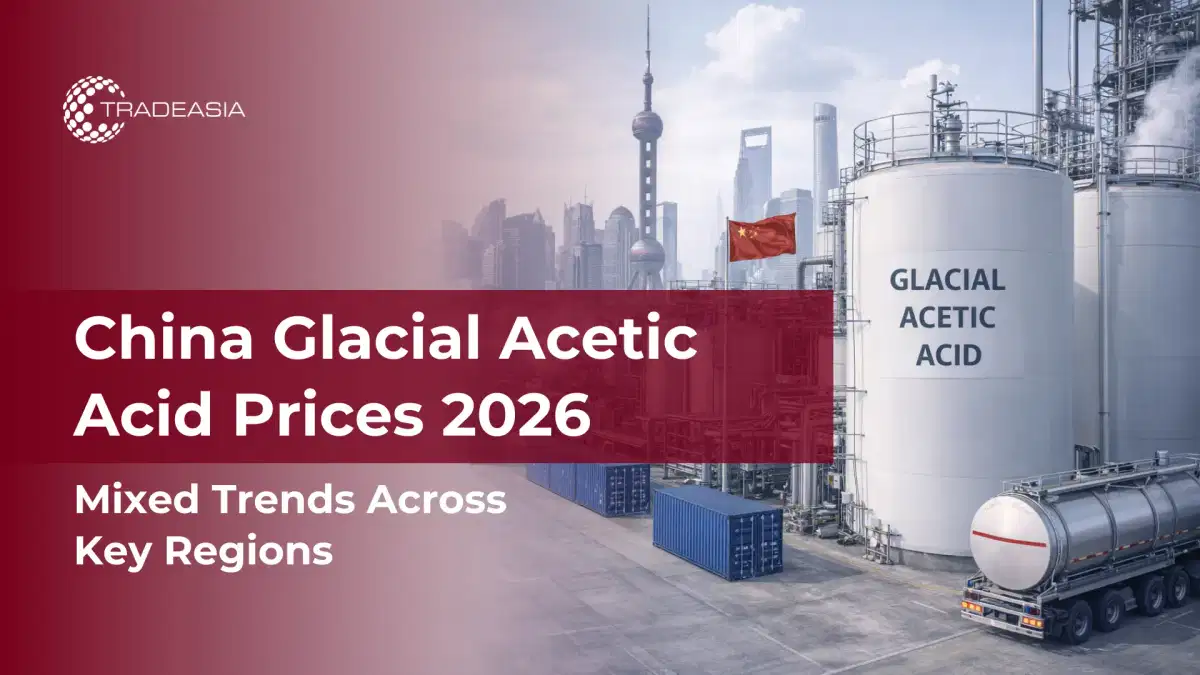 Mercado chino de ácido acético glacial: tendencias regionales de precios en 2026
